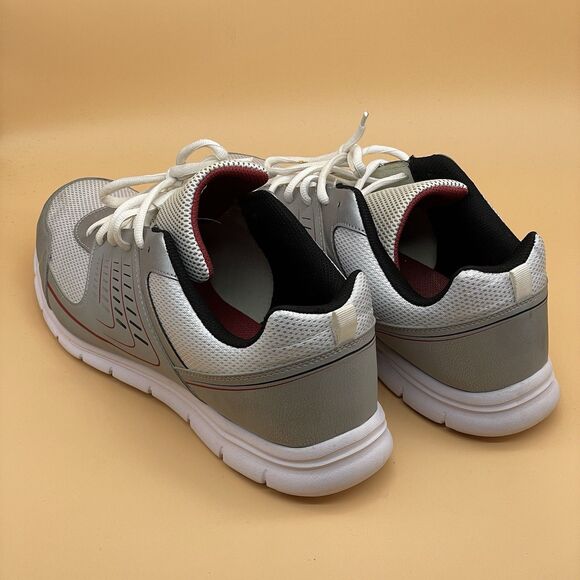 Cross Trekker Shuffle Sneaker Athletic Shoe Men’s 14W Grey White Comfort Lite - Picture 10 of 16